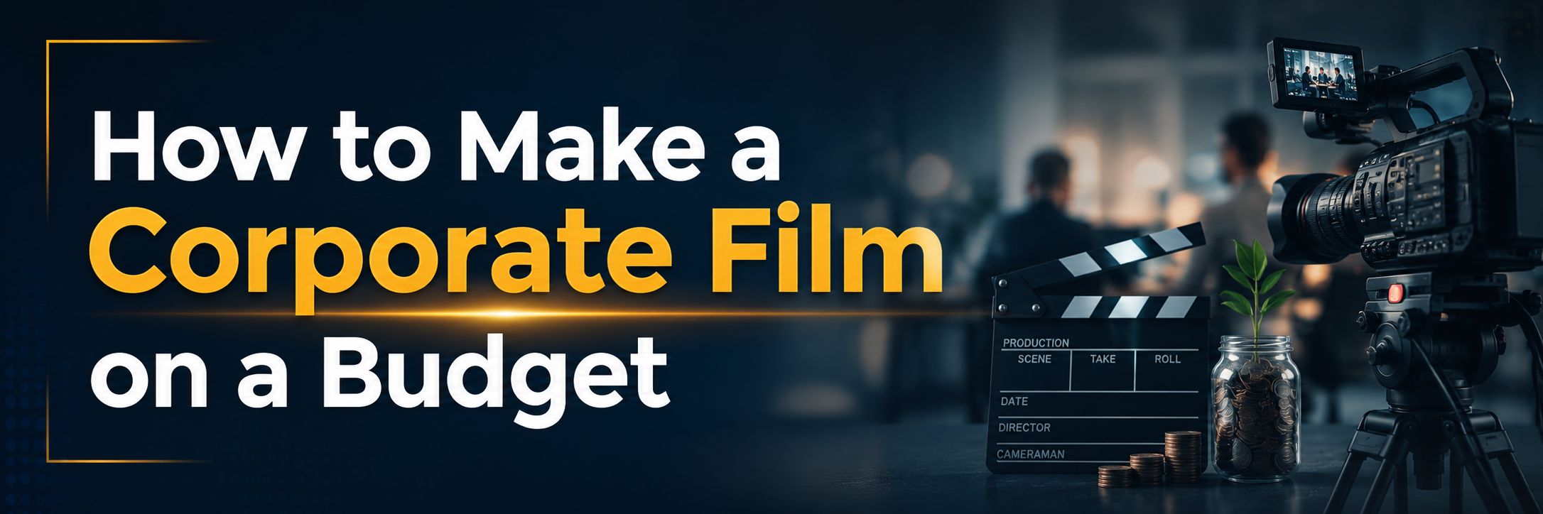 Read more about the article How to Make a Corporate Film on a Budget
