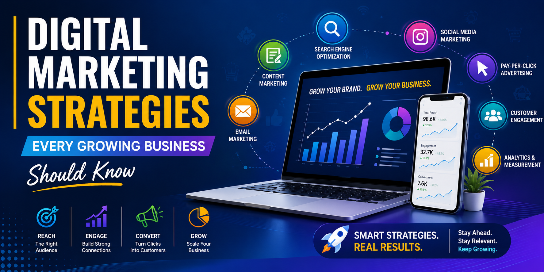 Read more about the article Digital Marketing Strategies Every Growing Business Should Know