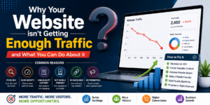 Read more about the article Why Your Website isn’t Getting Enough Traffic and What You Can Do About it