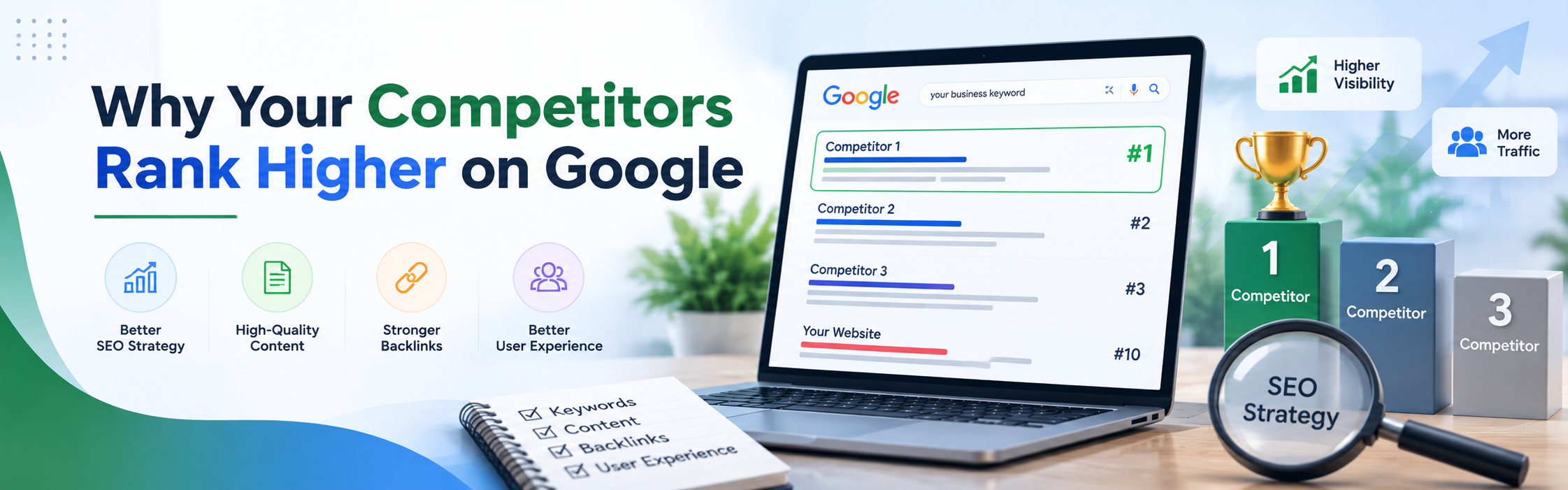 Read more about the article Why Your Competitors Rank Higher on Google