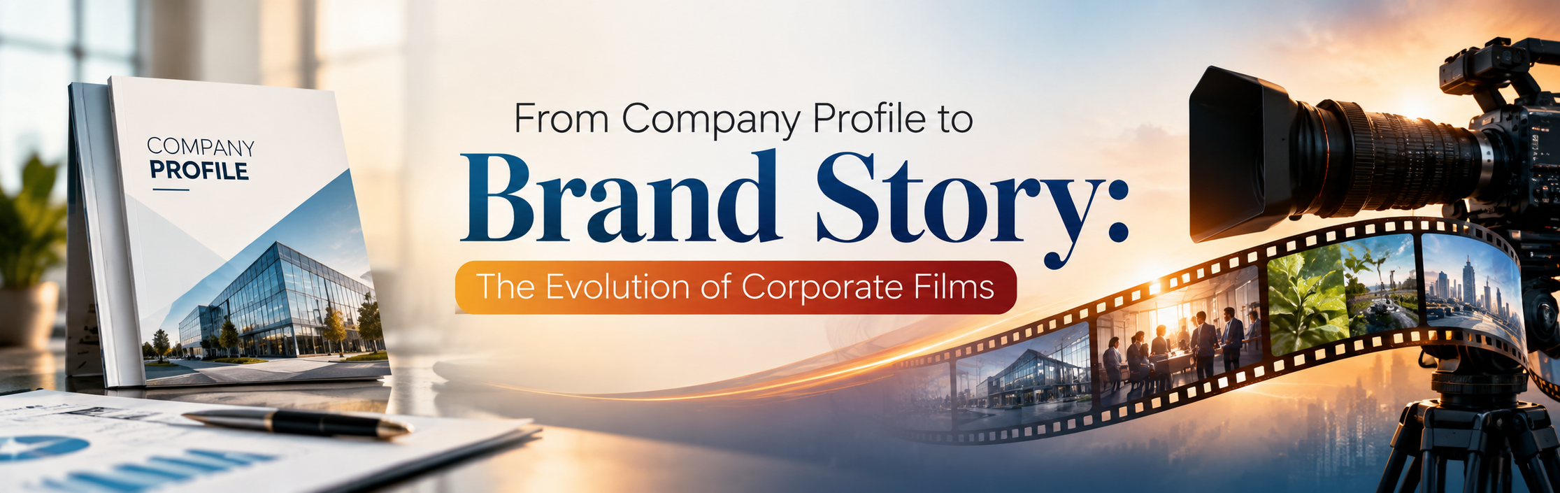 Read more about the article From Company Profile to Brand Story: The Evolution of Corporate Films