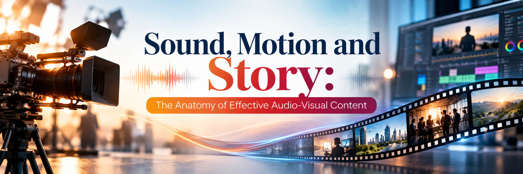 Read more about the article Sound, Motion and Story: The Anatomy of Effective Audio-Visual Content